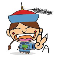 Little Chinese Vampire sticker #8520676