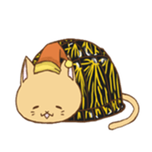 cat boxturtle sticker #8521459