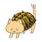 cat boxturtle sticker #8521460
