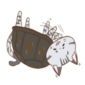 cat boxturtle sticker #8521471