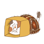 cat boxturtle sticker #8521474