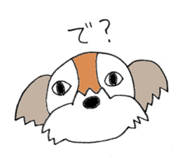 playful Shih Tzu sticker #8522099