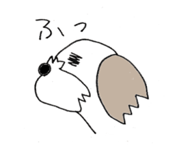 playful Shih Tzu sticker #8522107