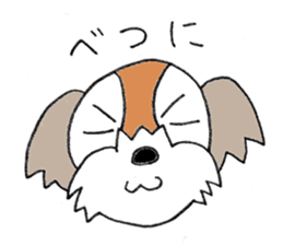 playful Shih Tzu sticker #8522121