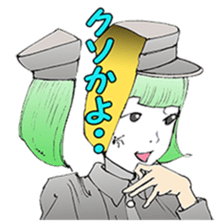 NECRONOMIDOL / Shintaro Kago sticker #8522242