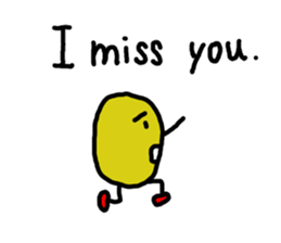 Potato chips man sticker #8522403