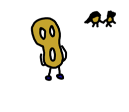 Potato chips man sticker #8522411