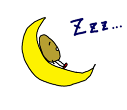 Potato chips man sticker #8522418