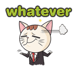 Smart Meow : Line for Super Executive sticker #8522863