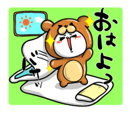 marumaru bear.ver sticker #8523526