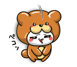 marumaru bear.ver sticker #8523529