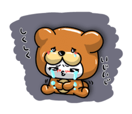 marumaru bear.ver sticker #8523534