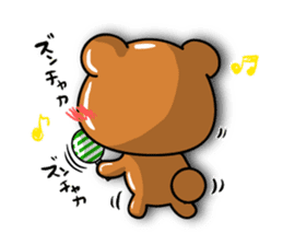 marumaru bear.ver sticker #8523539