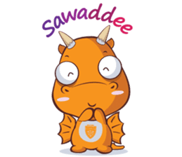 Concordian Dragon sticker #8525002