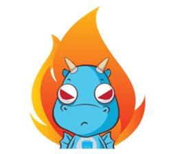 Concordian Dragon sticker #8525006