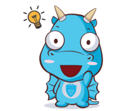 Concordian Dragon sticker #8525015