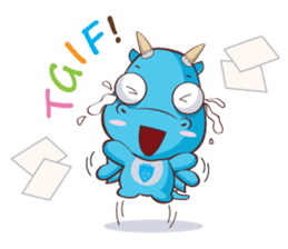 Concordian Dragon sticker #8525028