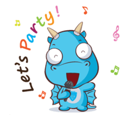 Concordian Dragon sticker #8525030