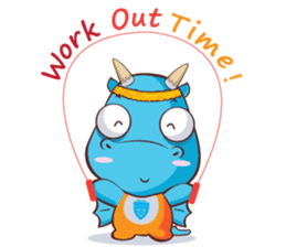 Concordian Dragon sticker #8525031