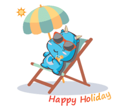 Concordian Dragon sticker #8525034