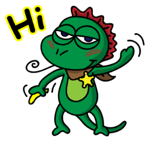 Lizard Sheriff sticker #8525322