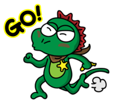 Lizard Sheriff sticker #8525325