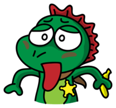 Lizard Sheriff sticker #8525326