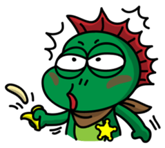 Lizard Sheriff sticker #8525327