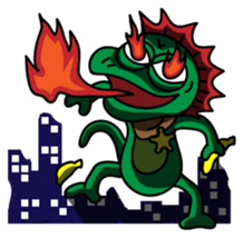 Lizard Sheriff sticker #8525330