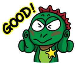 Lizard Sheriff sticker #8525337