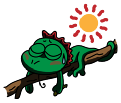 Lizard Sheriff sticker #8525339