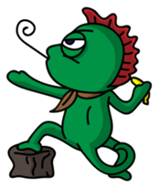 Lizard Sheriff sticker #8525340