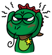 Lizard Sheriff sticker #8525342