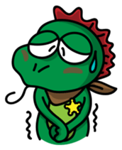 Lizard Sheriff sticker #8525343