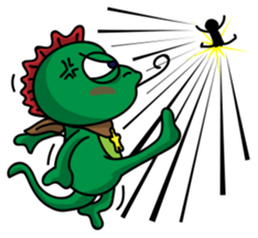 Lizard Sheriff sticker #8525351