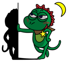 Lizard Sheriff sticker #8525353