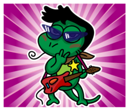 Lizard Sheriff sticker #8525355