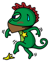 Lizard Sheriff sticker #8525356