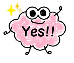 Fluffy and cute! sticker #8525451