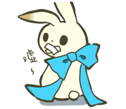 The Ribbon Bunny Rabby sticker #8525845