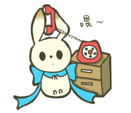 The Ribbon Bunny Rabby sticker #8525854
