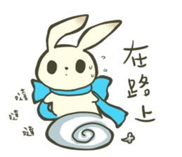 The Ribbon Bunny Rabby sticker #8525857