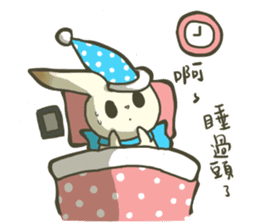 The Ribbon Bunny Rabby sticker #8525861