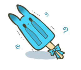 The Ribbon Bunny Rabby sticker #8525862