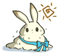 The Ribbon Bunny Rabby sticker #8525863