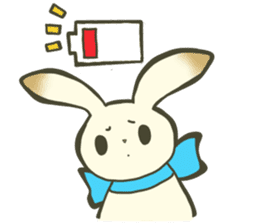 The Ribbon Bunny Rabby sticker #8525866