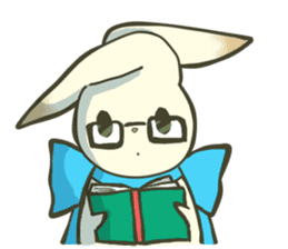 The Ribbon Bunny Rabby sticker #8525869