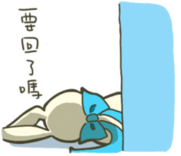 The Ribbon Bunny Rabby sticker #8525875