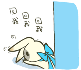 The Ribbon Bunny Rabby sticker #8525876