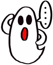 Ghost  yuchan sticker sticker #8526491